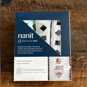 Nanit Breathing Band - 3 Pack - Large - NIB